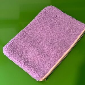 Soft lavender Fleece tablet case